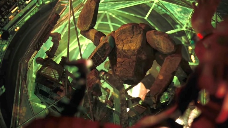 Rocky in his ball in Project Hail Mary