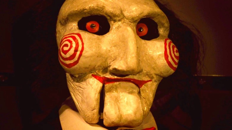 Billy the puppet looking creepy