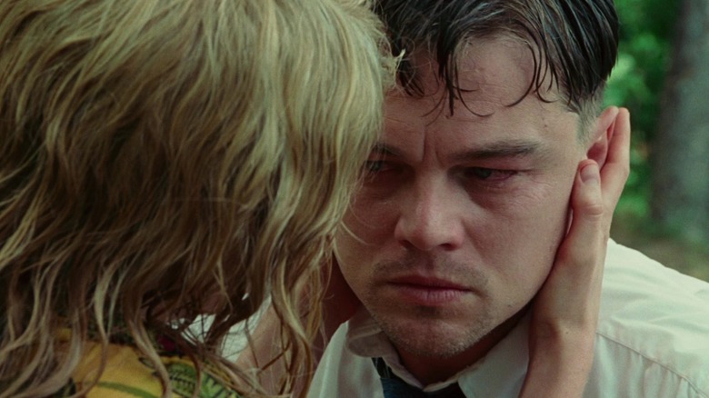 Andrew looking at his wife with tears in his eyes