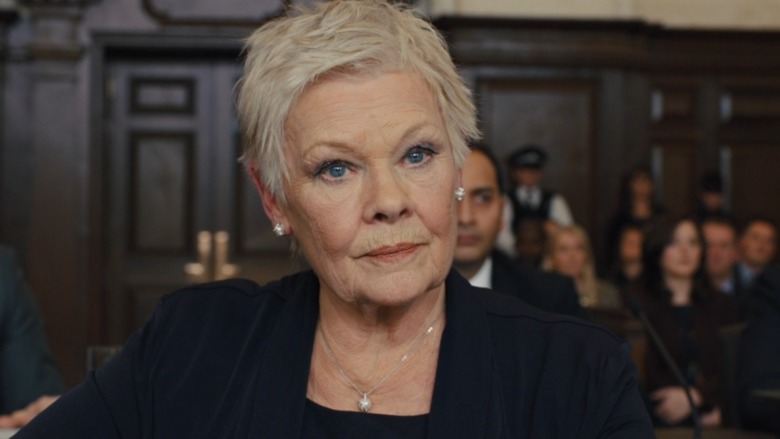 A defiant M in court in Skyfall
