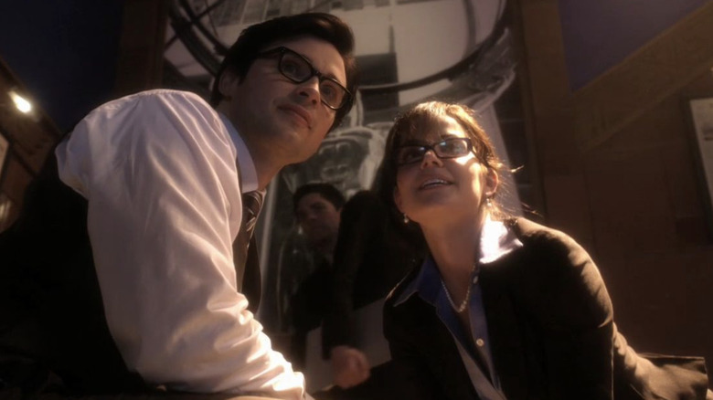 Lois and Clark at the Daily Planet