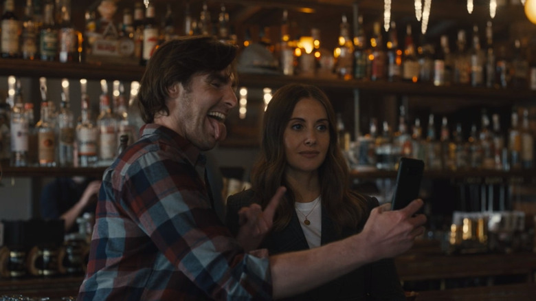 Matt and Ally pose for a selfie