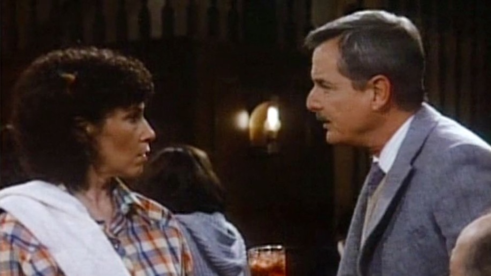Dr. Craig talking to Carla from Cheers
