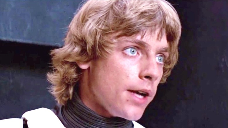 Luke Skywalker mouth open