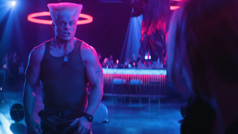 Guile at the club in "Street Fighter" (2026)