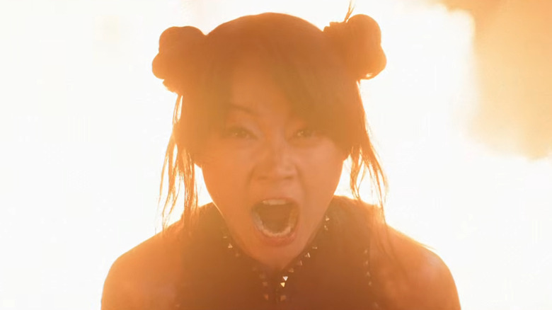 Chun-Li screaming in "Street Fighter" (2026)