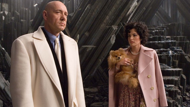 Kitty confronts Luthor