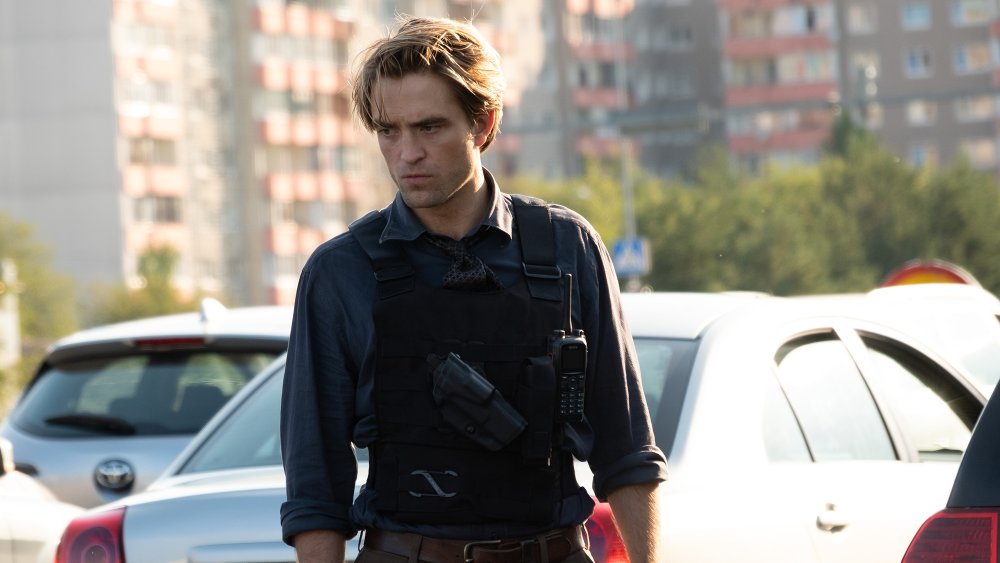 Robert Pattinson as Neil in Tenet