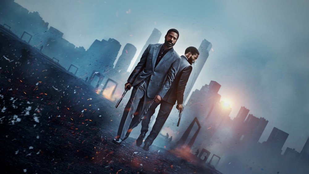 promo image for Tenet featuring John David Washington as The Protagonist