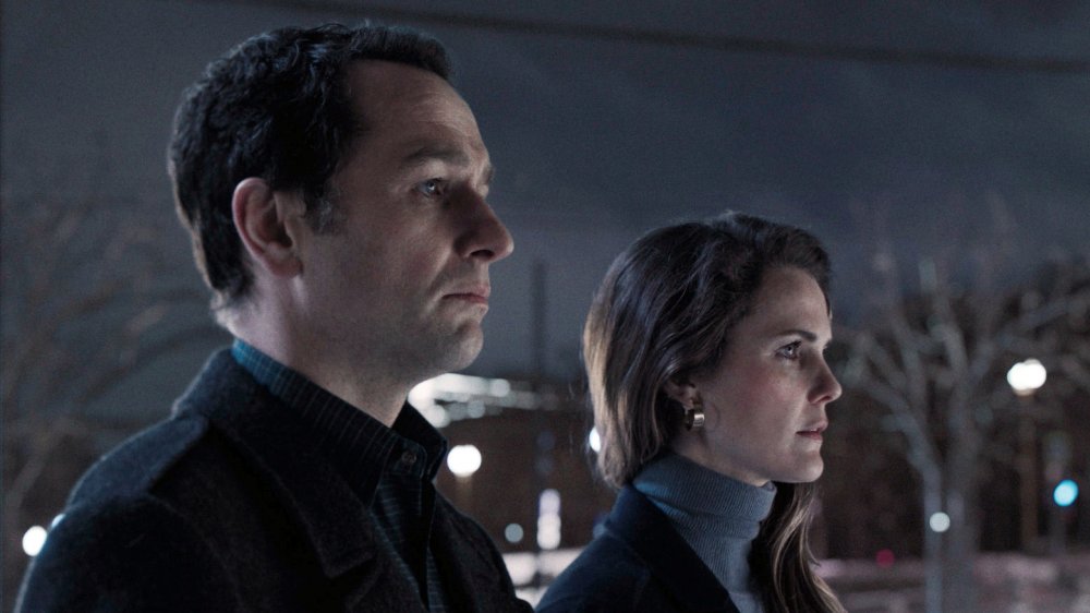 Matthew Rhys and Keri Russell in the finale of The Americans