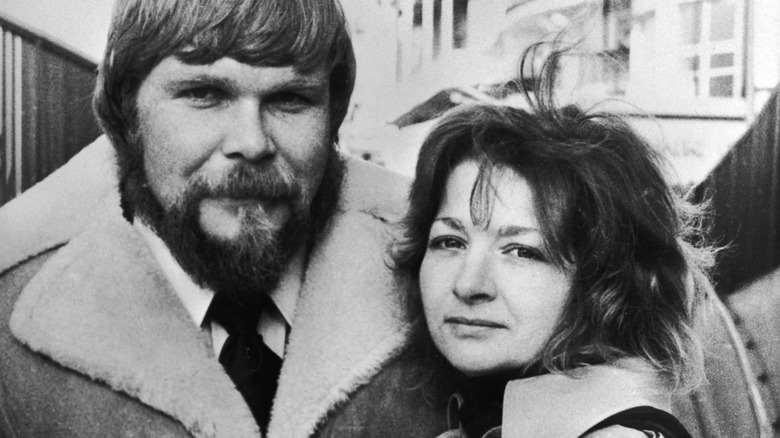 George and Kathy Lutz talking