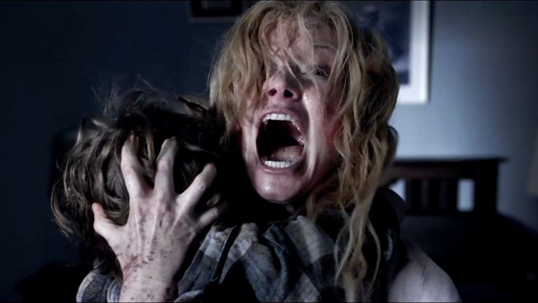 Essie Davis and Noah Wiseman in The Babadook