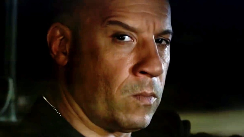 Vin Diesel staring intensely