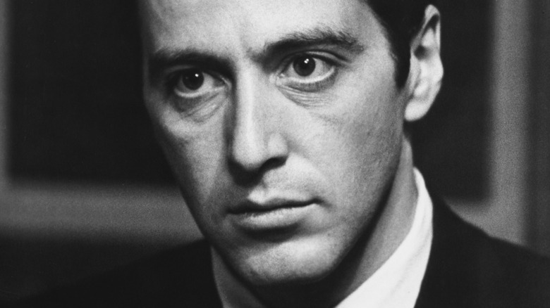 Michael Corleone looking pensive