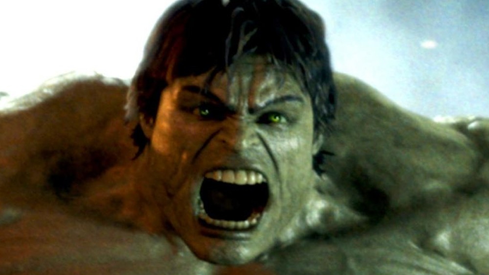 Hulk roaring