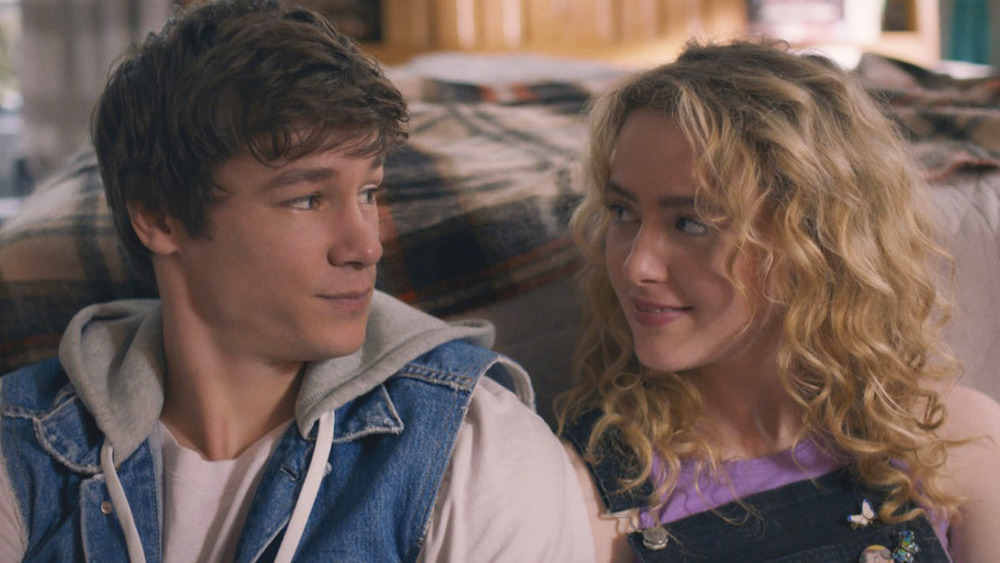Mark and Margaret smiling at each other