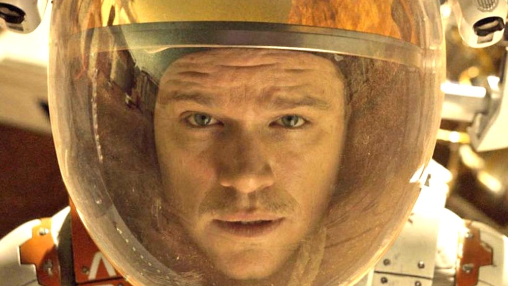 The Martian Mark Watney in space