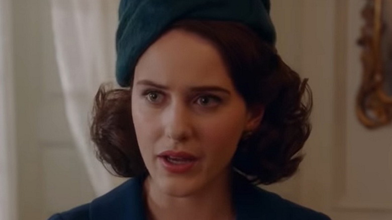 Rachel Brosnahan plays the main character on The Marvelous Mrs Maisel