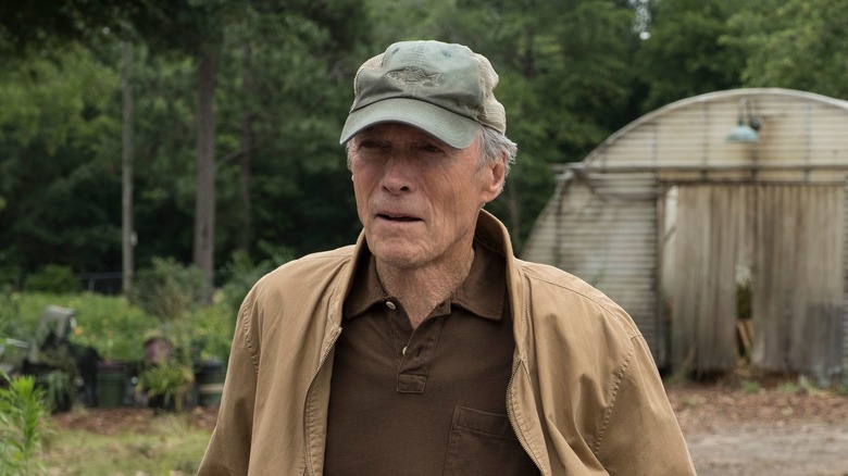 Clint Eastwood in a hat 