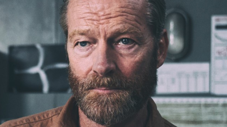 Iain Glen staring 