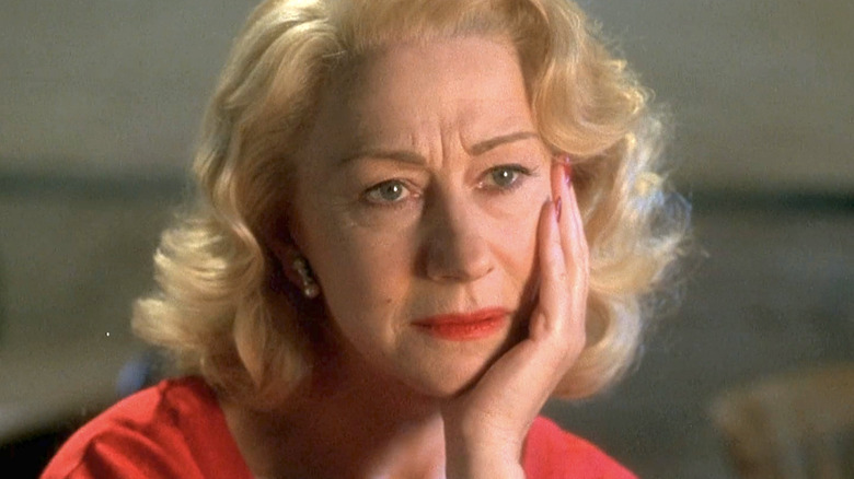 Karen frowning in The Roman Spring of Mrs. Stone