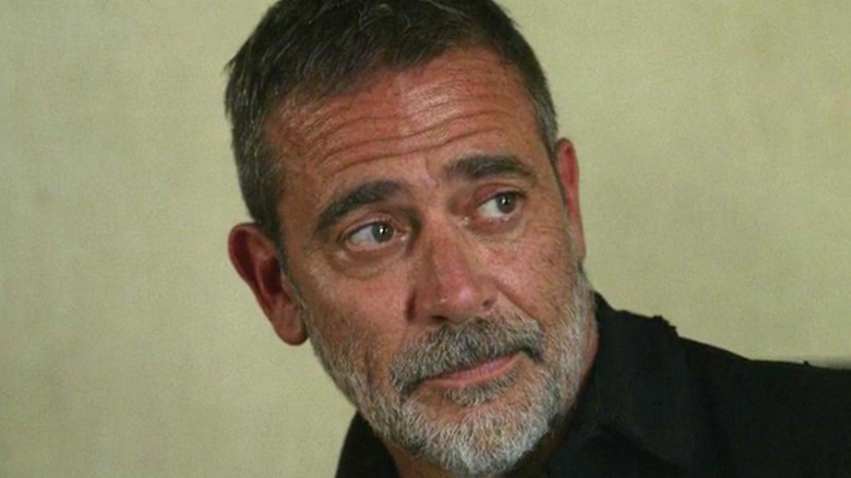 Jeffrey Dean Morgan Negan looks clever