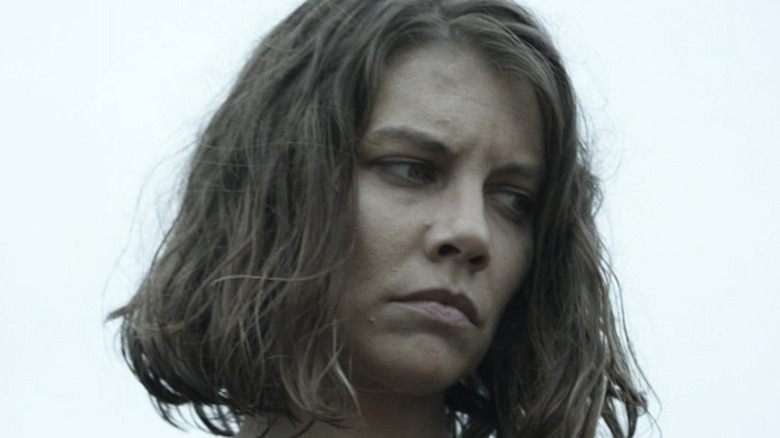 Lauren Cohan as Maggie sad