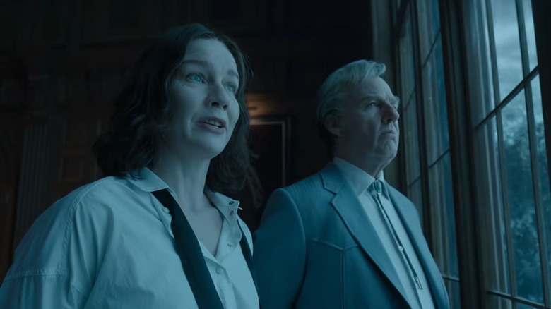 Emma and Digger discussing Judy in Digger (2026)