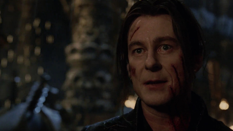 Van Helsing's Dracula frowning