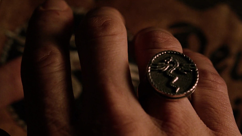 Van Helsing with Dracula's ring