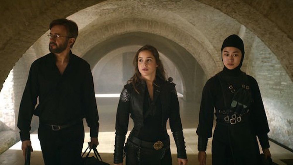 Alba Baptista, Kristina Tonteri-Young, and Tristán Ulloa on Warrior Nun
