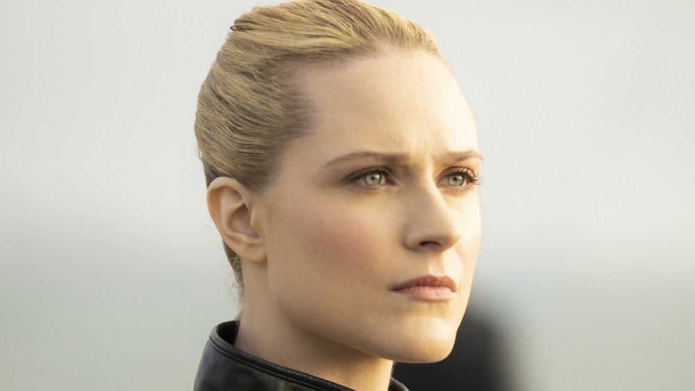 Evan Rachel Wood as Dolores on Westworld