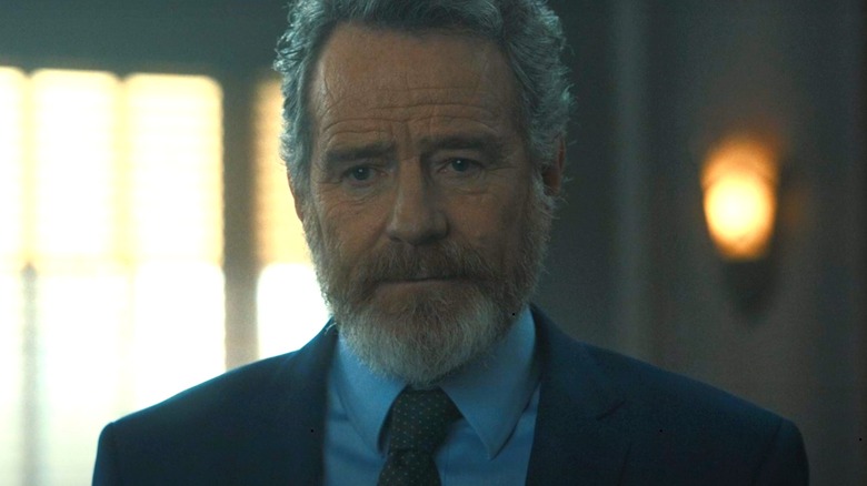 Bryan Cranston looks upset