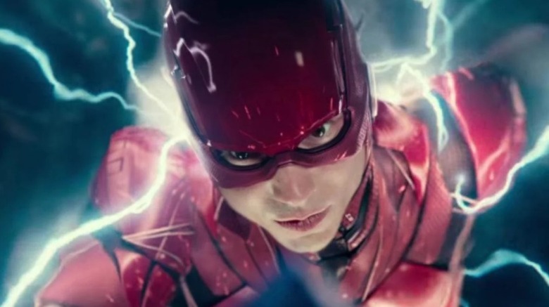 Ezra Miller as The Flash in Justice League