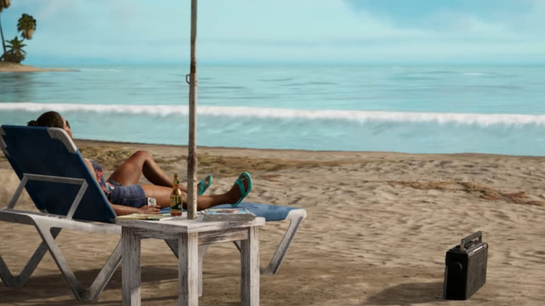 Female Dani at the beach 