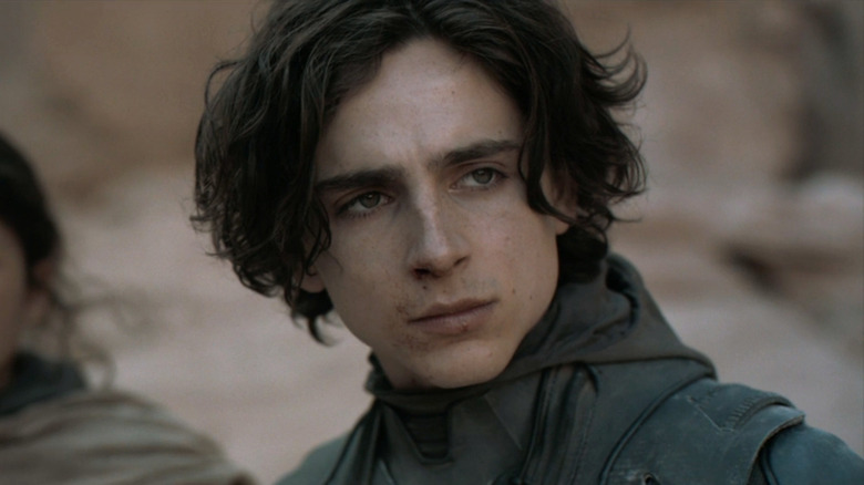 Timothee Chalamet as Paul Atreides in Dune