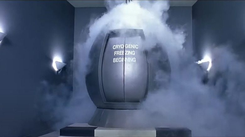 Dr. Evil's freezing chamber