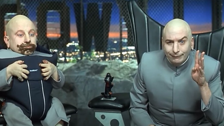 Mini-Me and Dr. Evil
