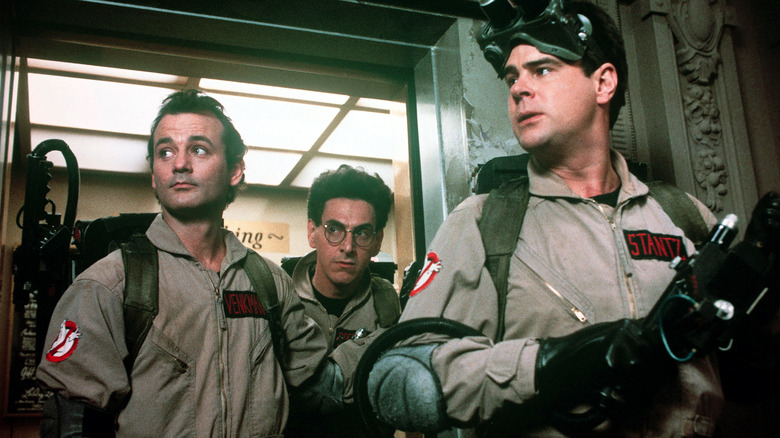 The Ghostbusters on a mission