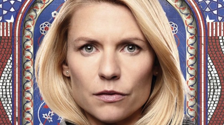 Claire Danes Carrie Mathison Homeland promo art