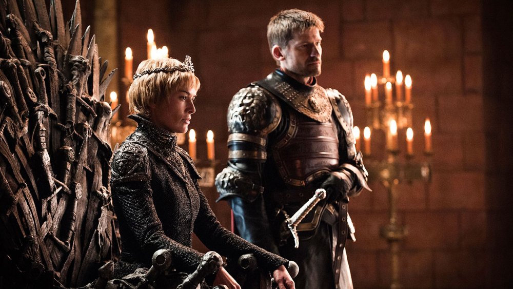 Nikolaj Coster-Waldau as Jaime Lannister and Lena Headey as Cersei Lannister in Game of Thrones