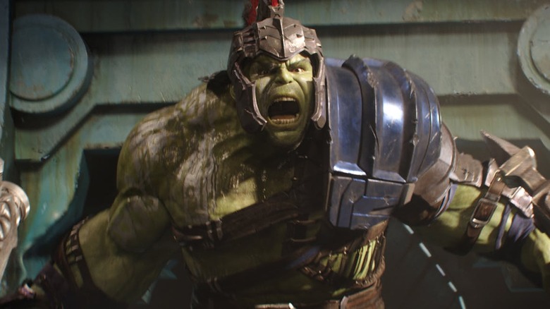 Hulk is the Grandmaster's champion in "Thor: Ragnarok" (2017)