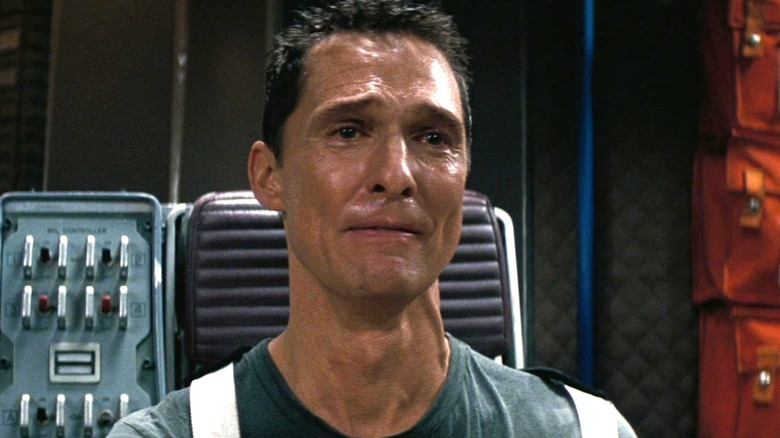 Cooper crying