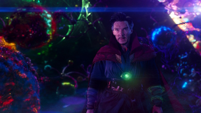 Doctor Strange in the Dark Dimension in "Doctor Strange" (2016)