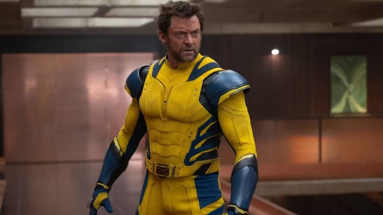 Wolverine inside the TVA in "Deadpool and Wolverine" (2024)