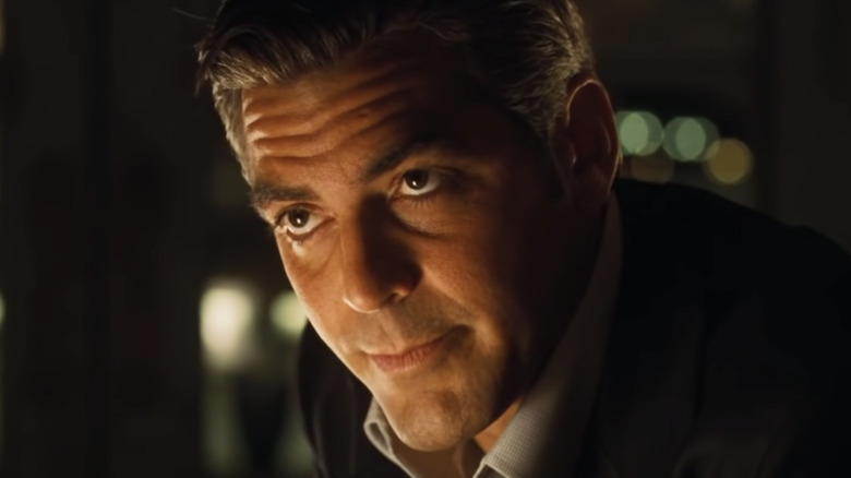 George Clooney dark lighting