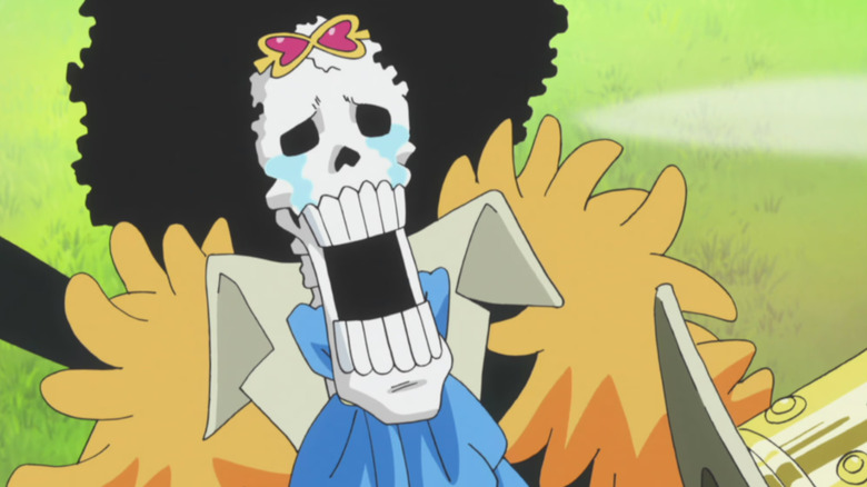 Singing skeleton man