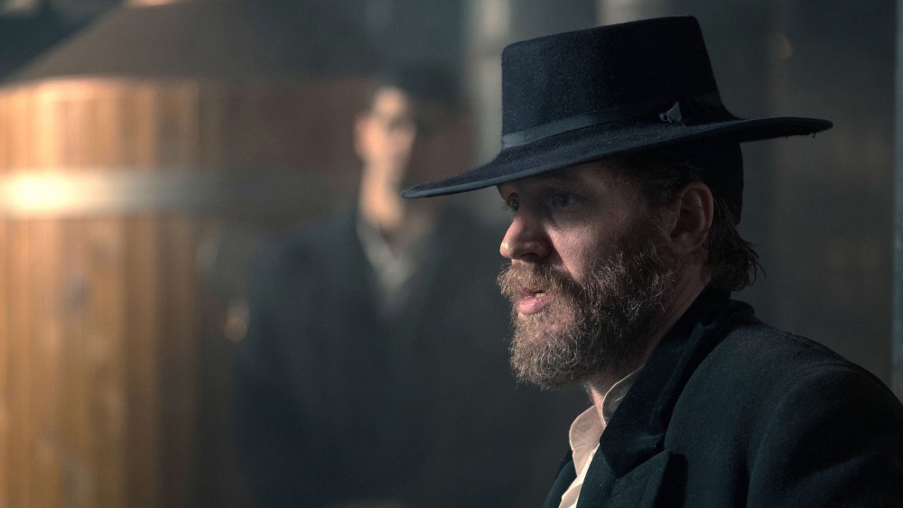 Tom Hardy as Alfred "Alfie" Solomons in Peaky Blinders