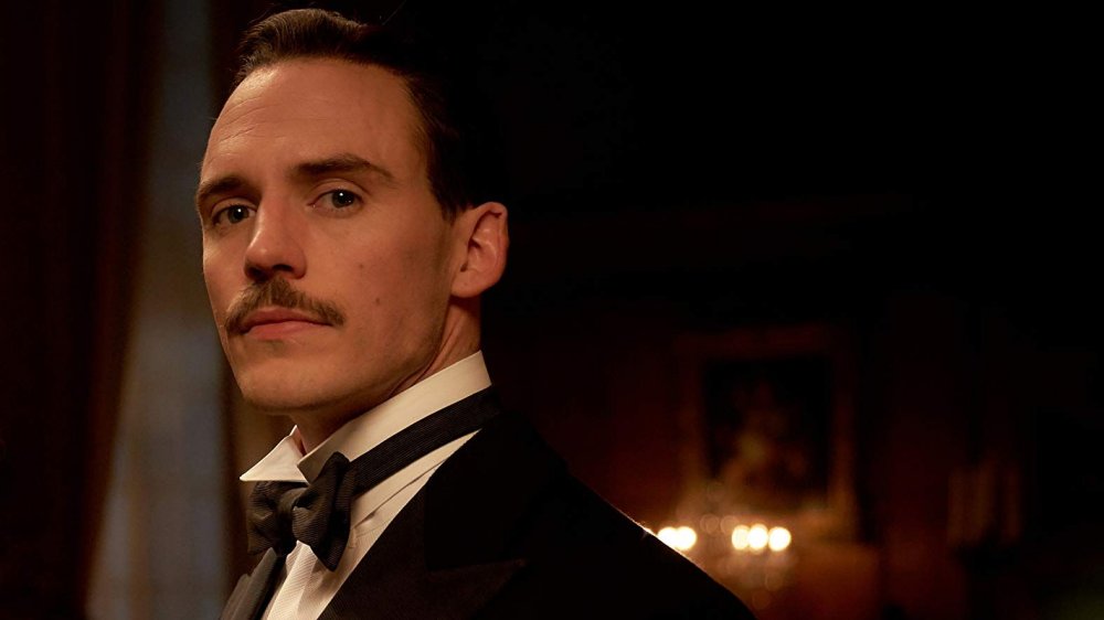 Sam Claflin as Sir Oswald Mosley in Peaky Blinders