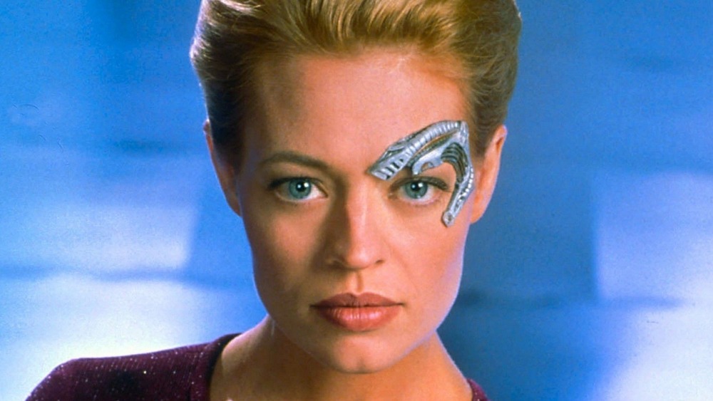 Seven of Nine stares